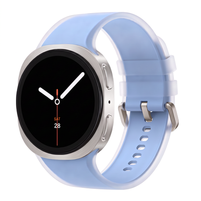 Band voor Samsung| Galaxy Watch 8 (Siliconen Duo)